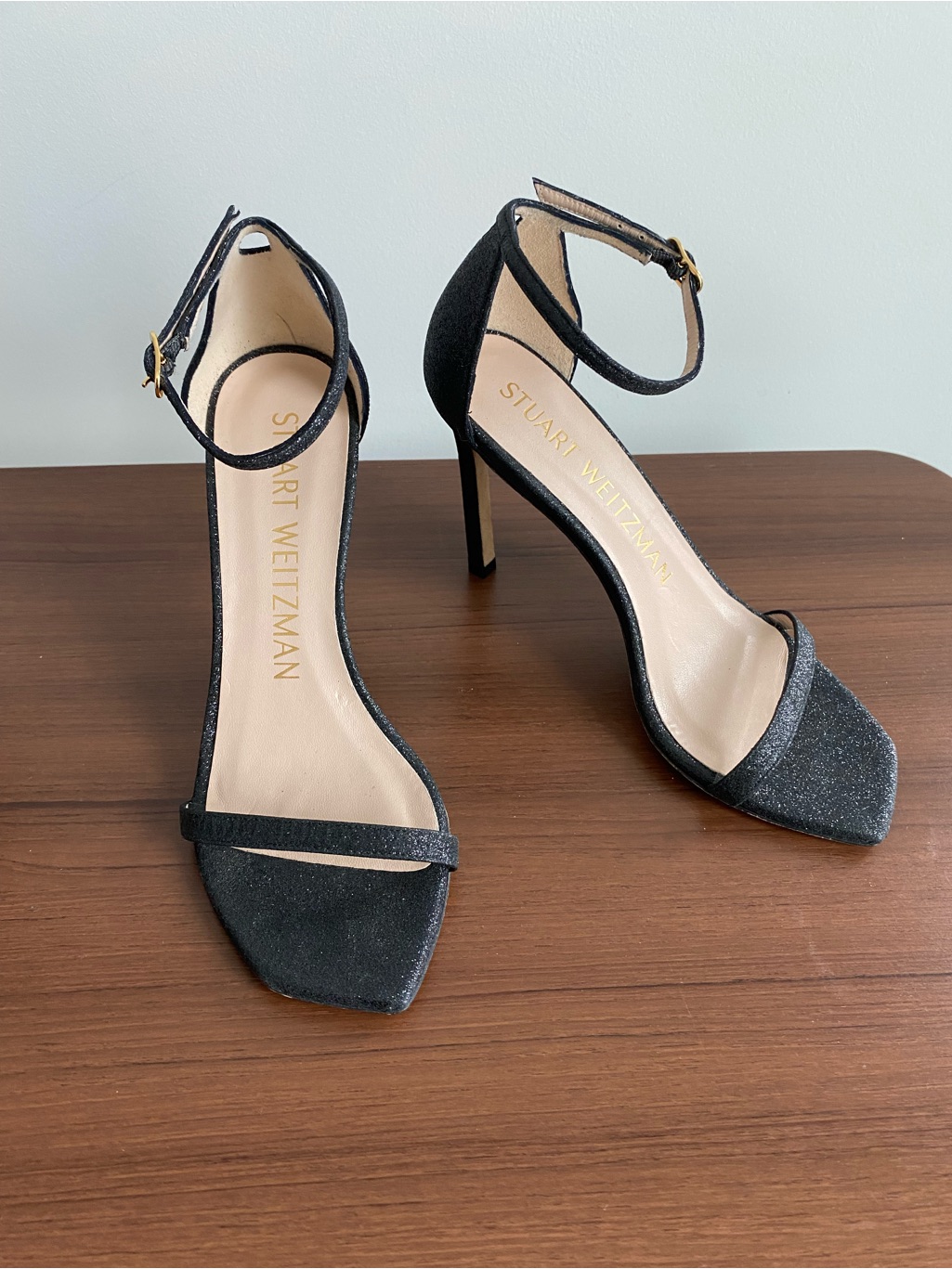 Stuart Weitzman Amelina Nudistsong Strappy Heels